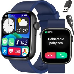 SMARTWATCH UNISEX GRAVITY GT3-5 - ROZMOWY BLUETOOTH, WŁASNE TARCZE (sg022e)