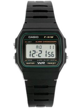 ZEGAREK MĘSKI CASIO F-91WM-3DG (zd102c) + BOX