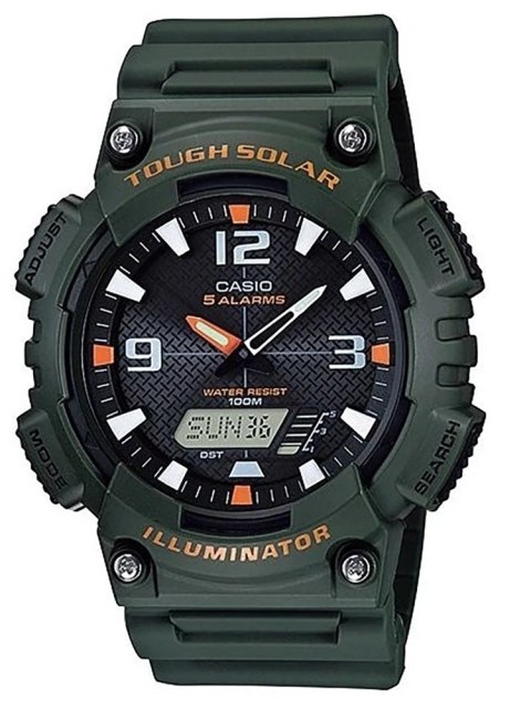 ZEGAREK MĘSKI CASIO AQ-S810W-3AV (zd044k) - SOLAR POWERED + BOX