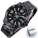 ZEGAREK MĘSKI CASIO MTP-VD01B-1B (zd169e) + BOX