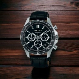 ZEGAREK MĘSKI SEIKO CHRONOGRAPH BLACK SPIRIT SBTR021 + BOX