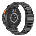 SMARTWATCH MĘSKI GRAVITY GT23-1 - LATARKA, DODATKOWY PASEK (sg031a)