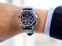 Zegarek MĘSKI SEIKO CHRONOGRAPH BLUE SPIRIT SBTR019 + BOX